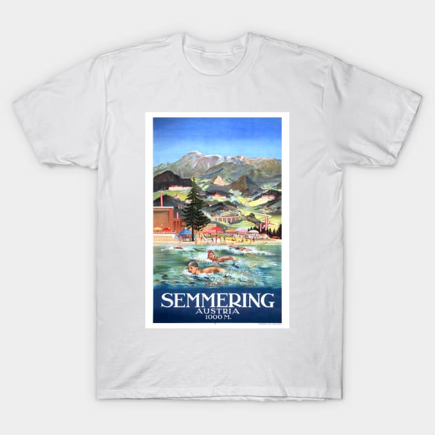 Semmering Austria Vintage Poster 1928 T-Shirt by vintagetreasure